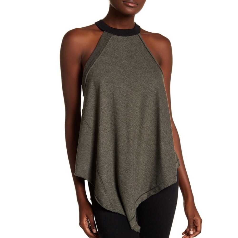Free People Rib Halter Swing Tank